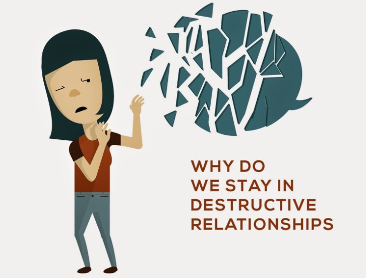 avoid destructuve relationships