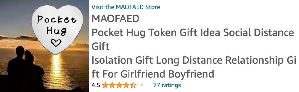 Pocket Hug Best Romance Gifts