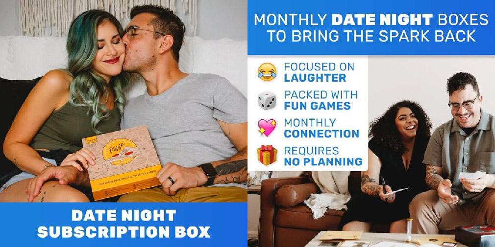 Date Night Subscription Box Best Romance Gifts