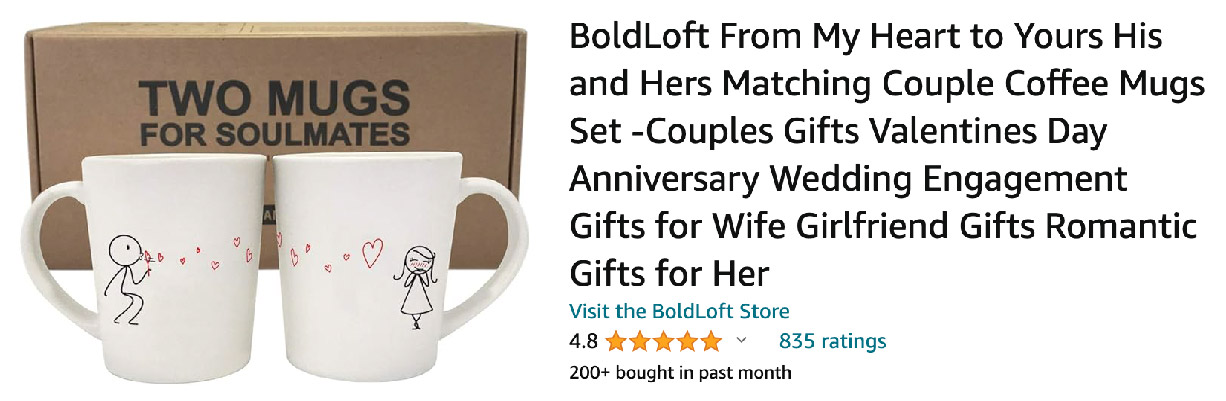 Matching Mugs Best Romance Gifts